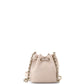 Business Affinity Drawstring Bucket Bag Quilted Caviar Mini
