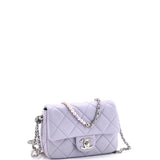 My Perfect Adjustable Chain Flap Bag Quilted Lambskin with Pearls Mini