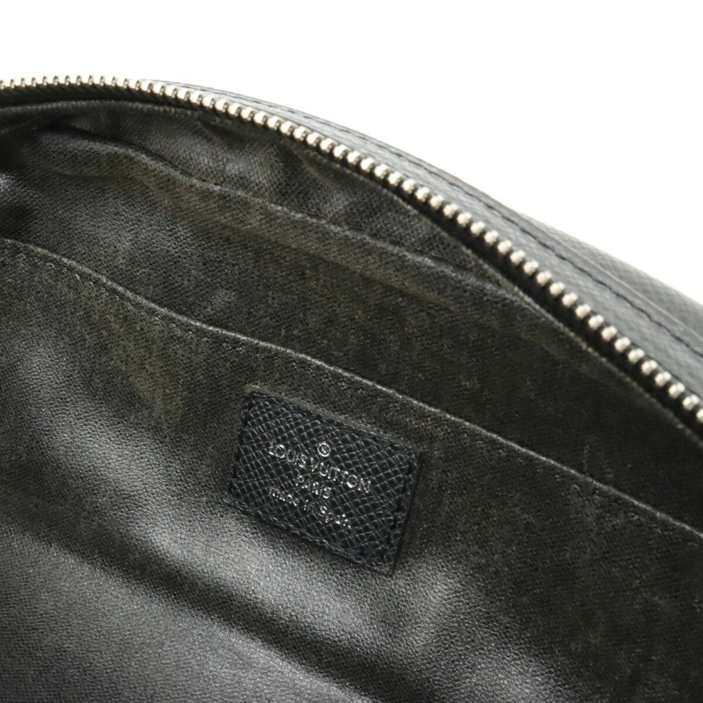 Louis Vuitton Trousse Ivan  Leather Clutch Bag