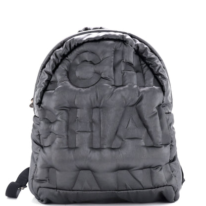 Doudoune Backpack Embossed Nylon Medium
