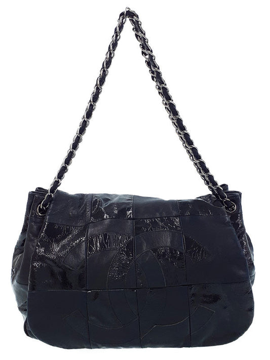 Chanel Cocomark Patchwork Chain Shoulder Bag