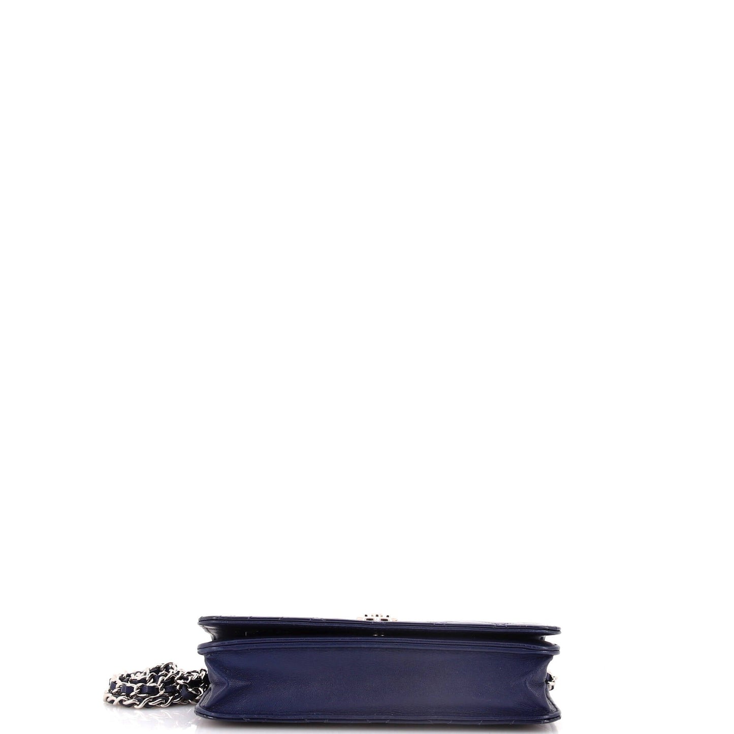 Coco Boy Wallet on Chain Quilted Patent