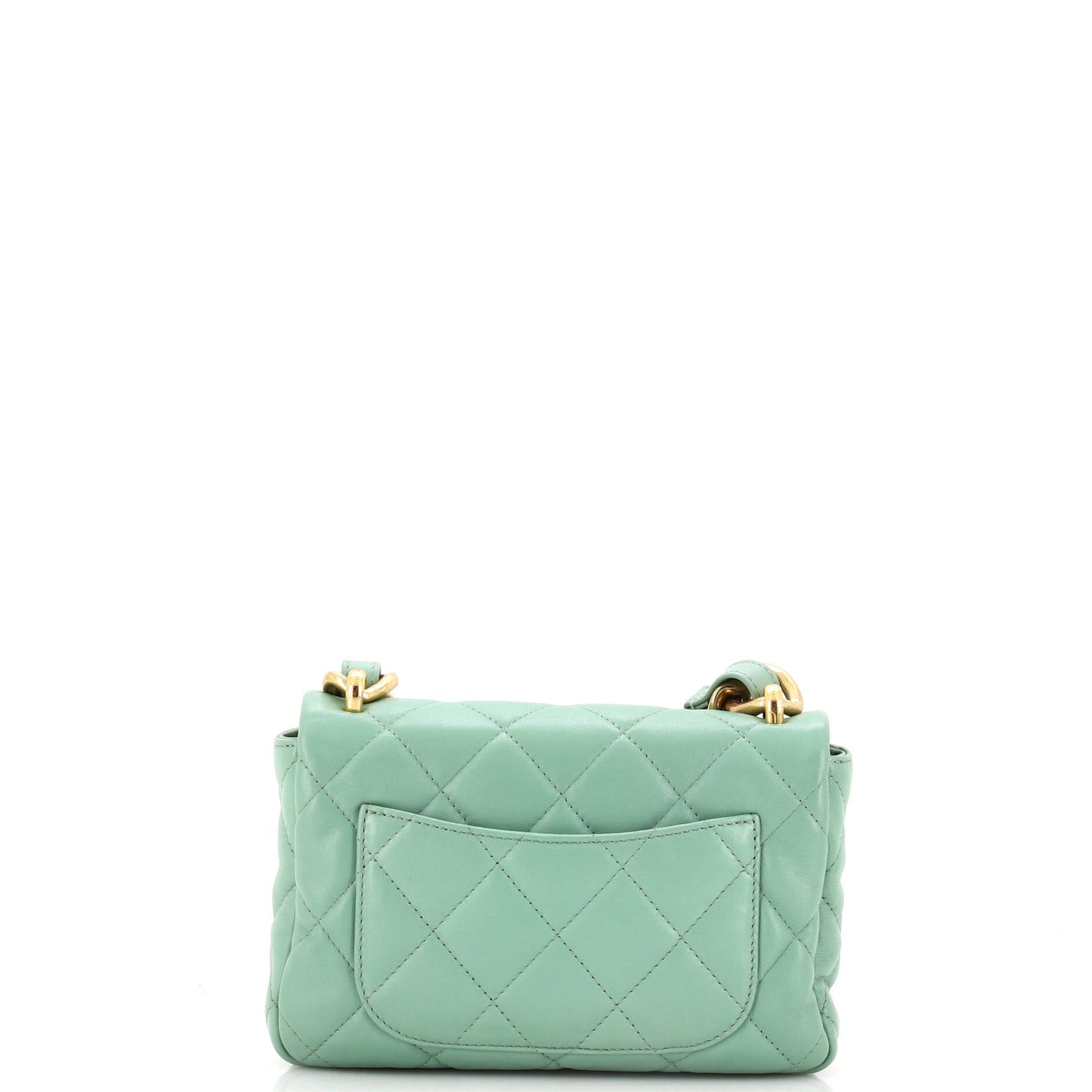 Funky Town Flap Bag Quilted Lambskin Small