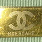 Quilted CC Wallet on Chain Quilted Metallic Lambskin
