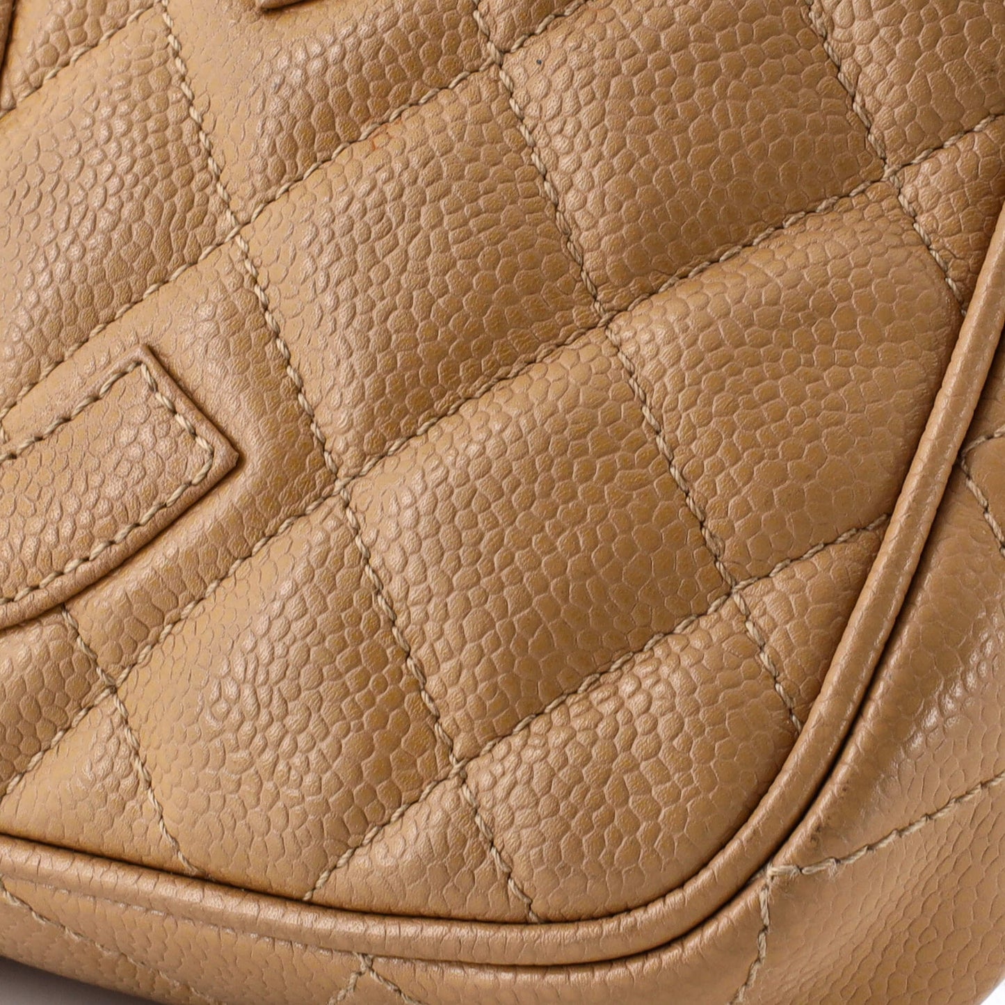 Timeless CC Chain Shoulder Bag Quilted Caviar Small