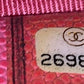O Case Clutch Quilted Caviar Medium