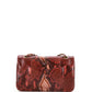 Classic Double Flap Bag Multicolor Python Medium