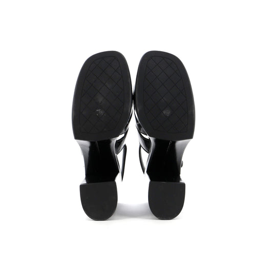 Women's CC Slingback Platform Sandals Patent