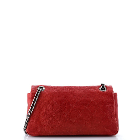 Simply CC Flap Bag Quilted Caviar Medium