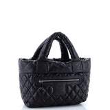 Coco Cocoon Reversible Tote Quilted Nylon Small
