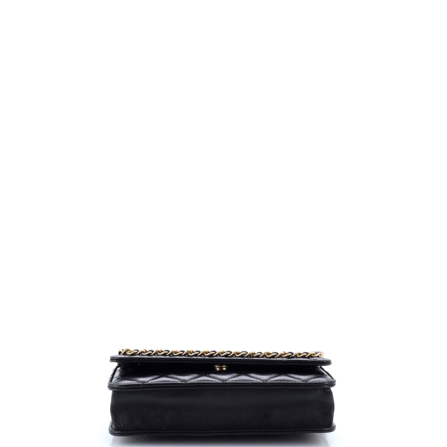 Chain Around Wallet on Chain Quilted Lambskin