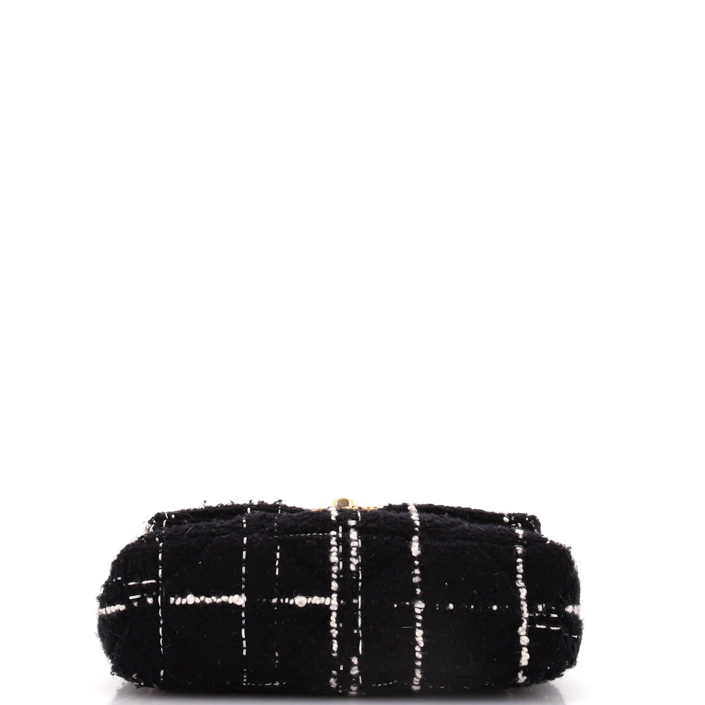 19 Flap Bag Quilted Tweed Medium