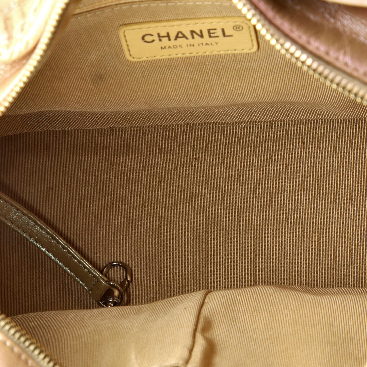 Gabrielle Hobo Quilted Iridescent Lambskin Medium