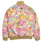 Gucci×The North Face Floral Print Web Lines Polyester Cotton Jacket