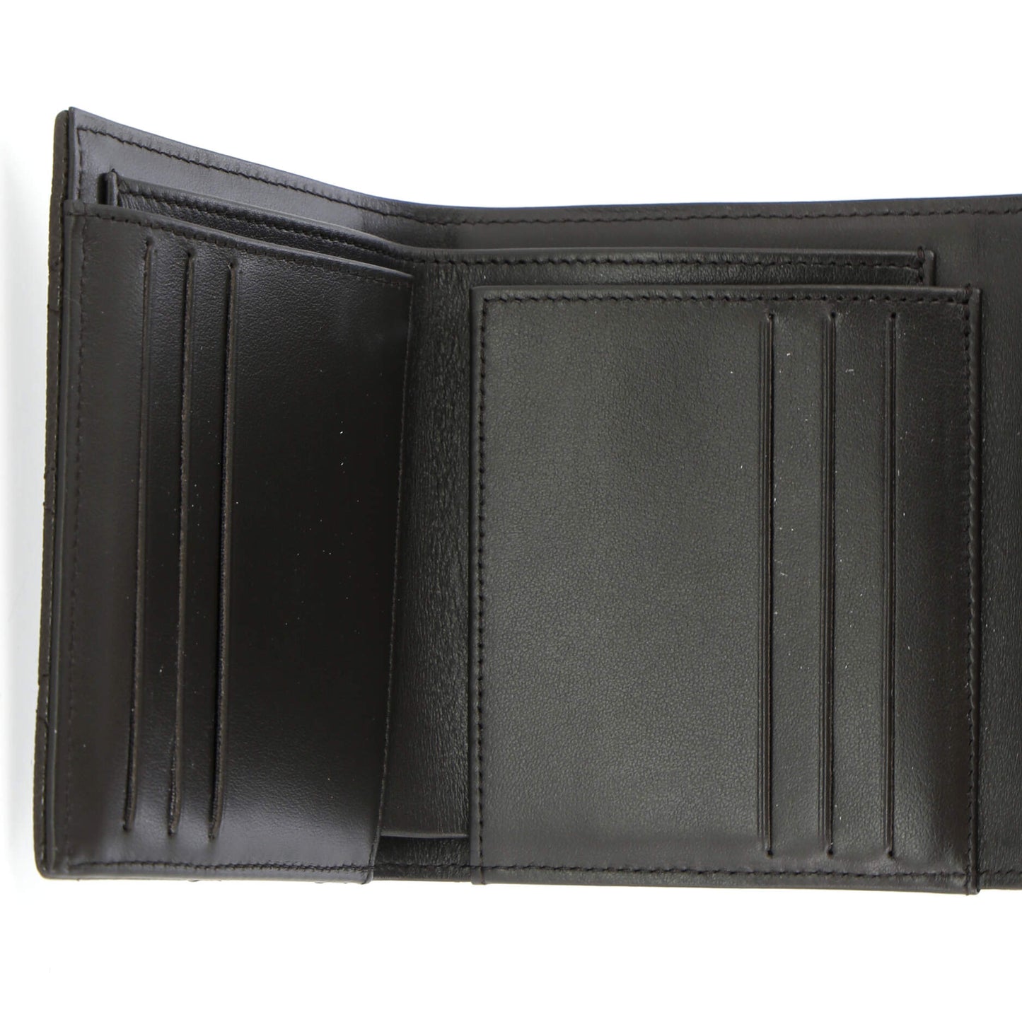 CC Compact Classic Flap Wallet Quilted Caviar