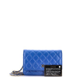 Wallet on Chain Quilted Lambskin