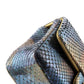 Classic Single Flap Bag Iridescent Python Mini