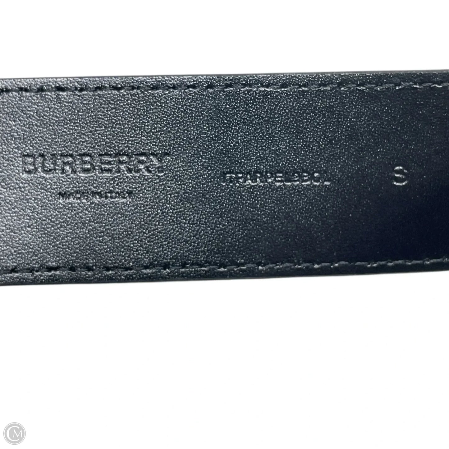 Belt Luxury Designer By Burberry, Size: XS/S