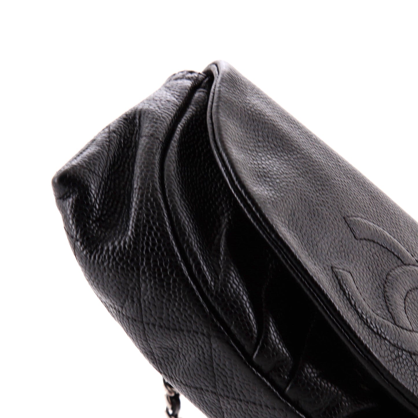 Half Moon Wallet on Chain Caviar