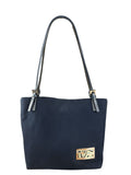 Fendi FF Wave Canvas Shoulder Tote