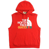 Gucci×The North Face Parker Logo Print Cotton Sleeveless Top
