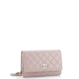 Coco Candy Wallet on Chain Quilted Lambskin