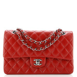Classic Double Flap Bag Quilted Lambskin Medium