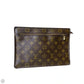 Clutch Luxury Designer By Louis Vuitton, Size: Medium