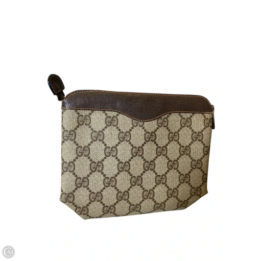 Makeup Bag Luxury Designer By Gucci, Size: Small