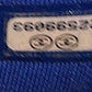 Classic Double Pocket Zip Pouch Chevron Caviar Medium