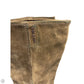 Boots Luxury Designer By Prada In Brown, Size: 8.5