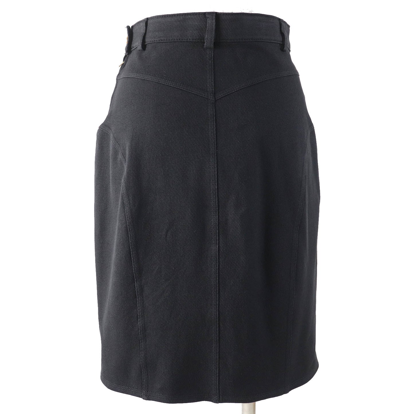 Gucci Tom Ford Cotton Elastane Denim Skirt