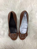 Shoes Luxury Designer By Gucci In Brown, Size:9.5