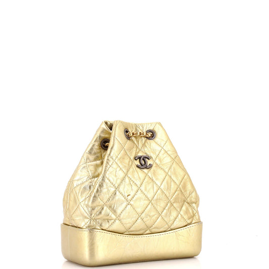 Gabrielle Backpack Quilted Calfskin Small