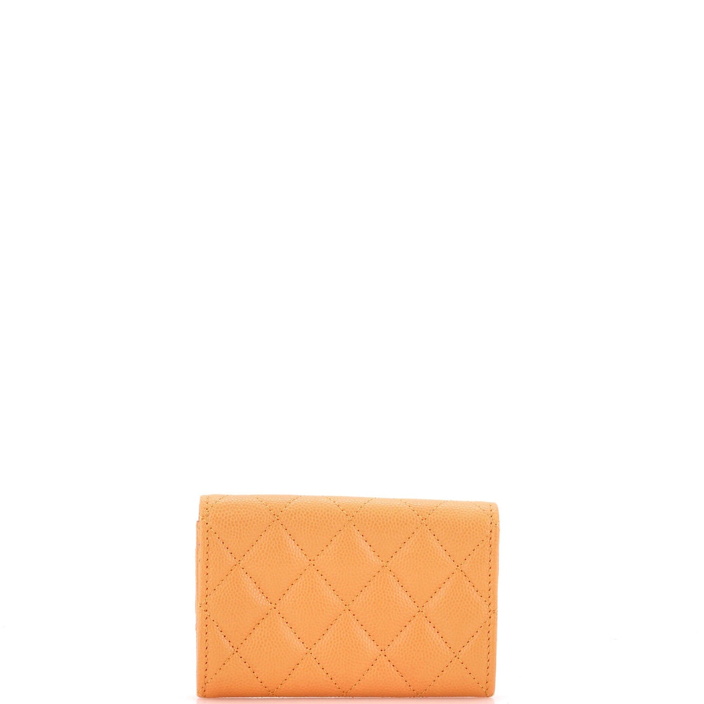 Woven CC Flap Card Case Quilted Cavier