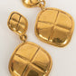 Boucles d'oreilles matelassées Chanel