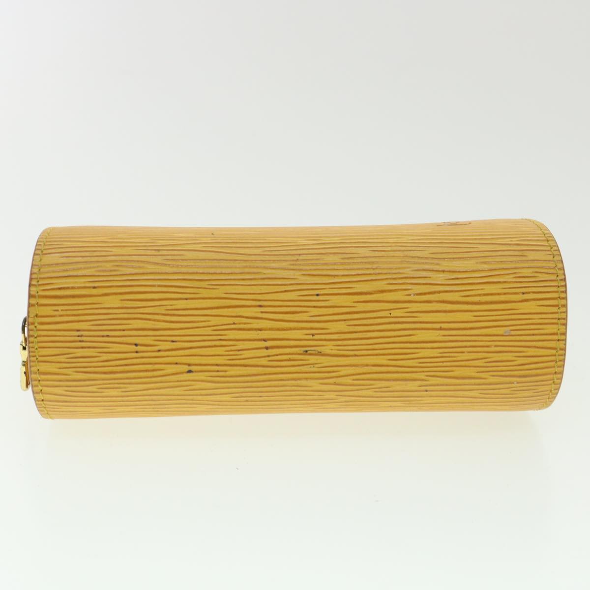 LOUIS VUITTON Epi Dauphine PM Pouch Yellow M48449 LV Auth 33752