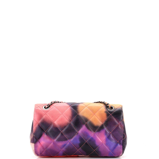 Flower Power Flap Bag Quilted Lambskin Small