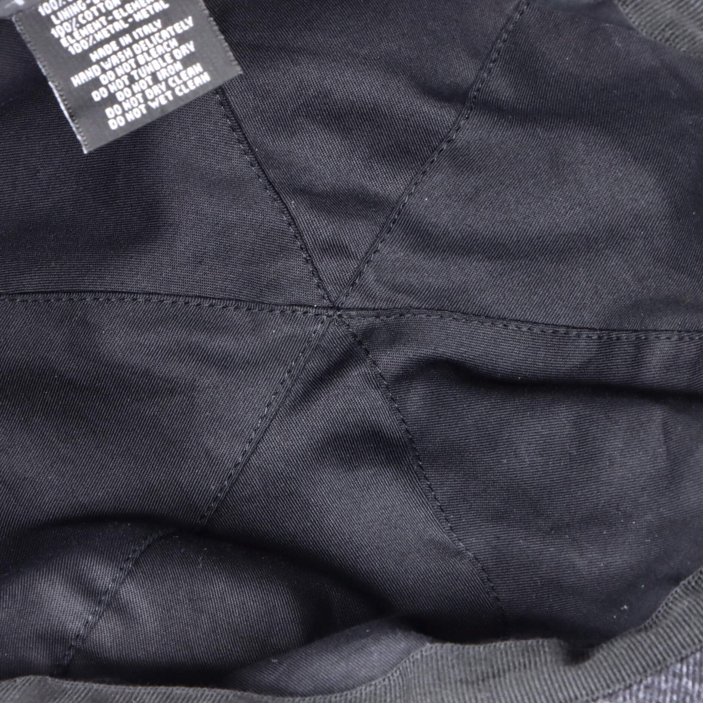 Denim Mood Baseball Cap Logo Printed Denim