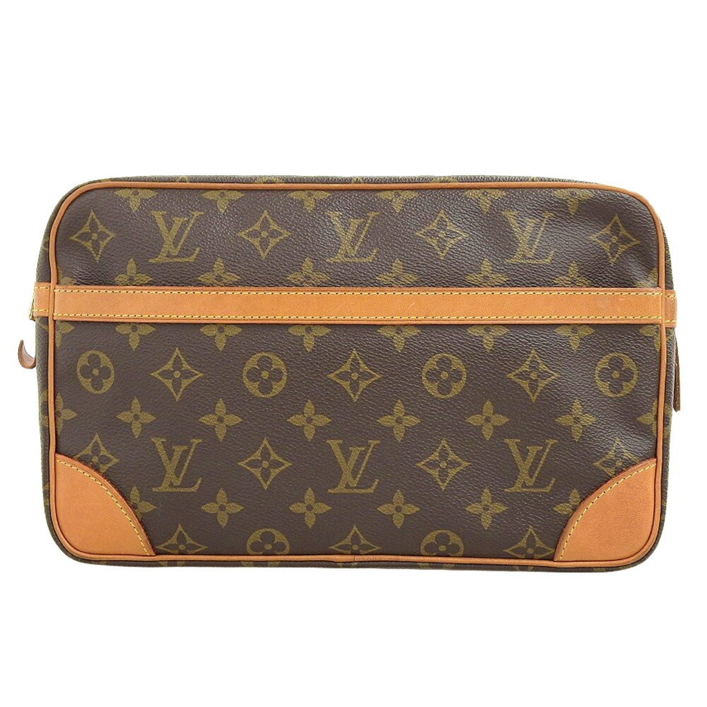 Louis Vuitton Compiegne 28  Canvas Clutch Bag