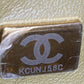 Golden Links Top Handle Flap Bag Quilted Shiny Lambskin Small