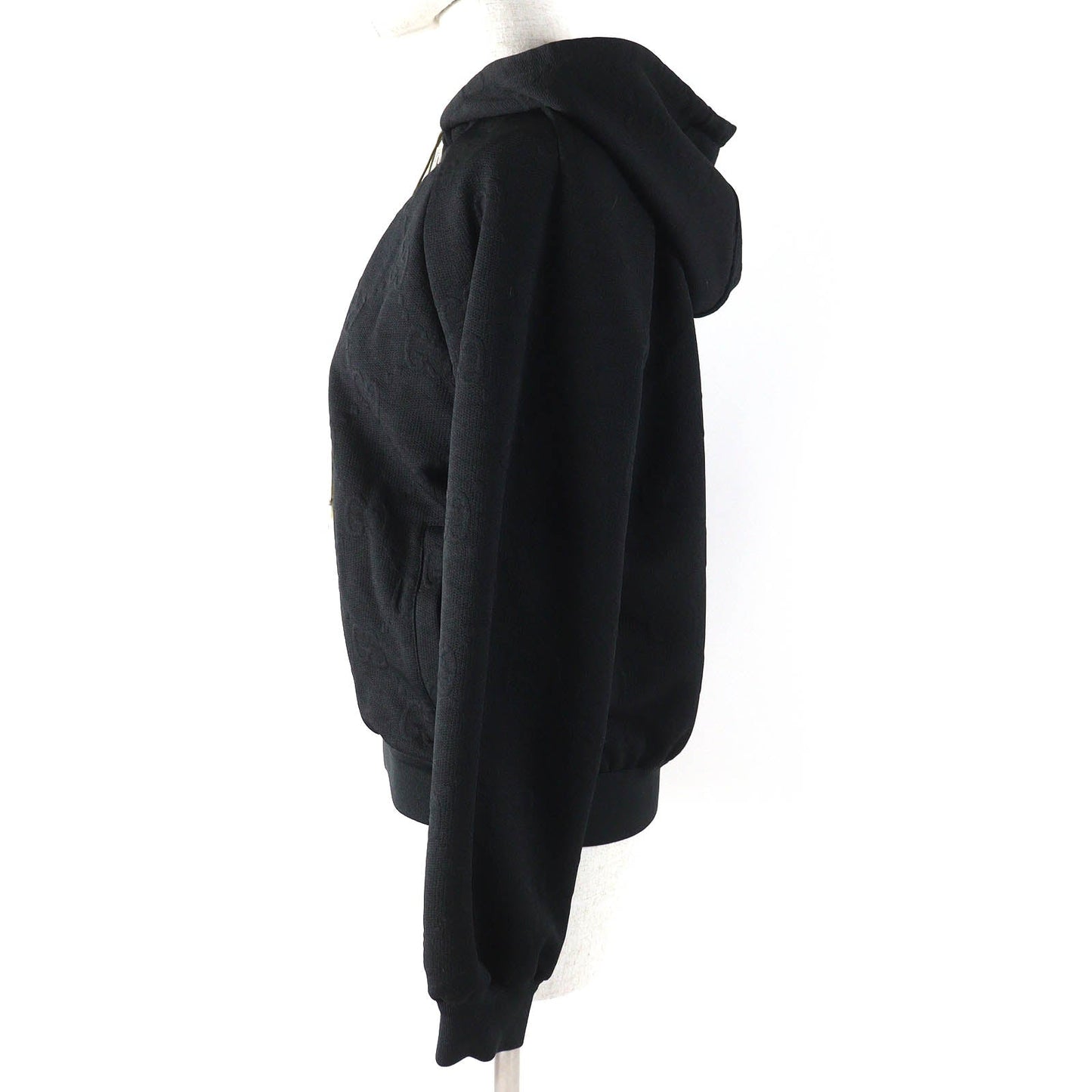 Gucci Parker Oversized GG embossed GG logo jersey jacquard Polyester Top
