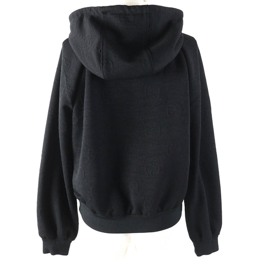 Gucci Parker Oversized GG embossed GG logo jersey jacquard Polyester Top