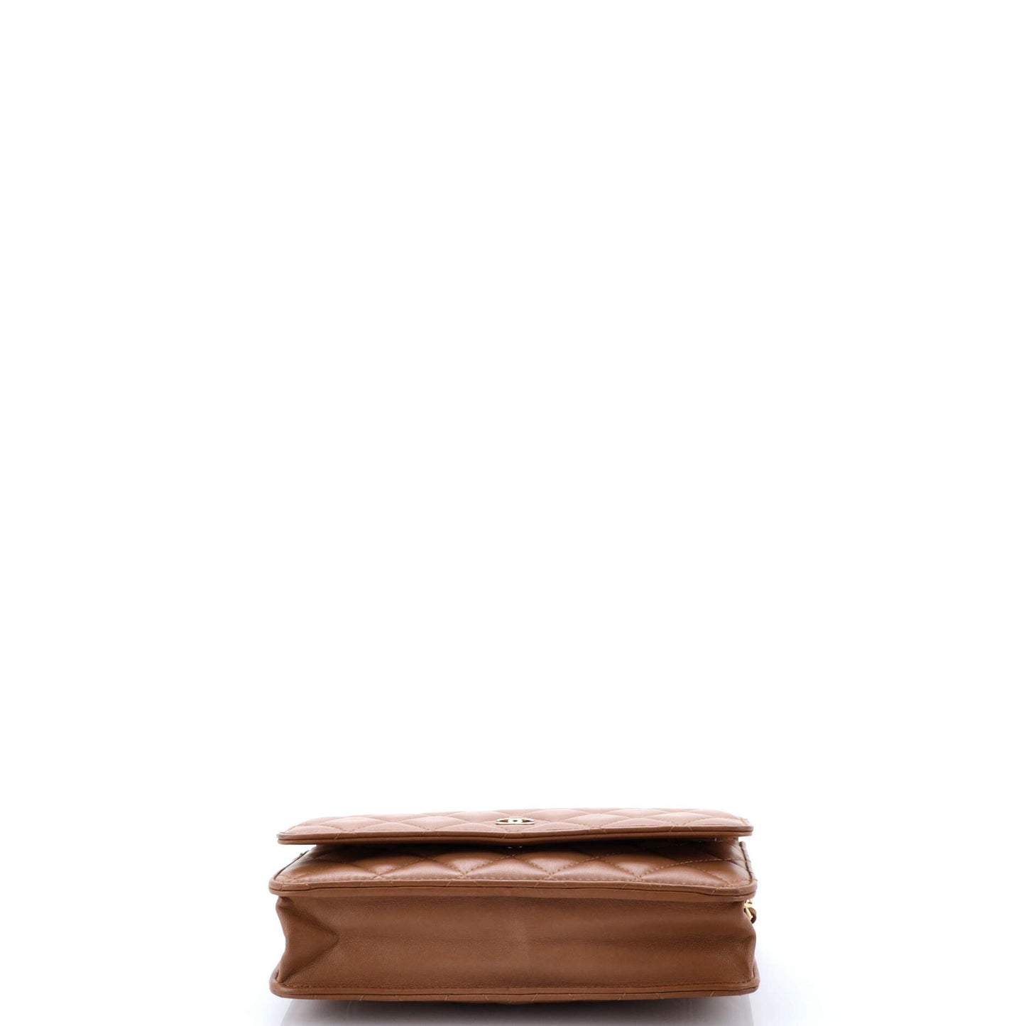 Wallet on Chain Quilted Lambskin
