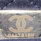 22 Chain Hobo Quilted Stitched Denim Mini
