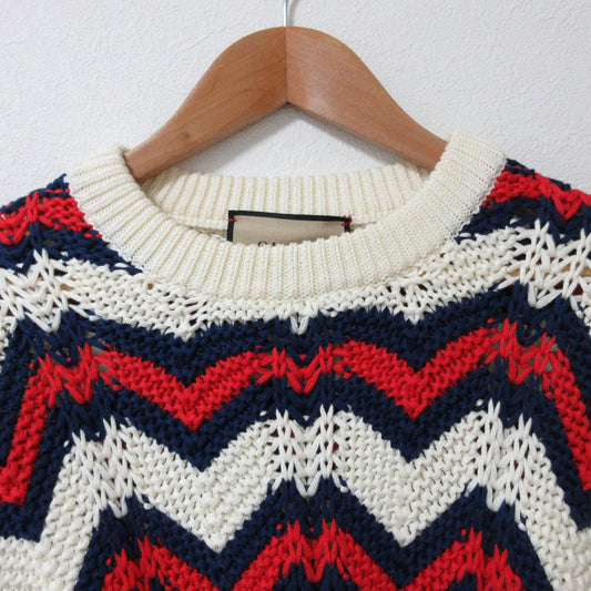 Gucci Webline Chevron Knit