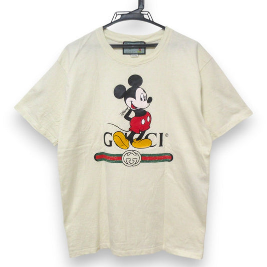 Gucci Disney Collaboration Logo Print T-shirt