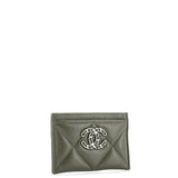 19 Card Holder Quilted Leather