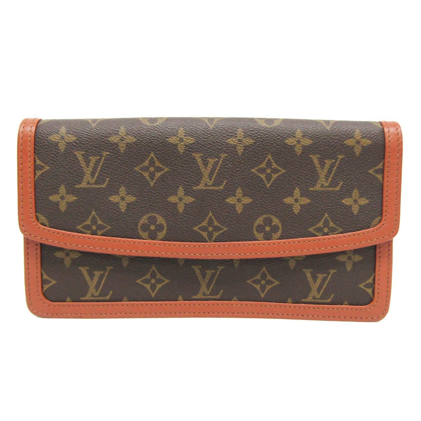 Louis Vuitton Pochette Dame  Canvas Clutch Bag