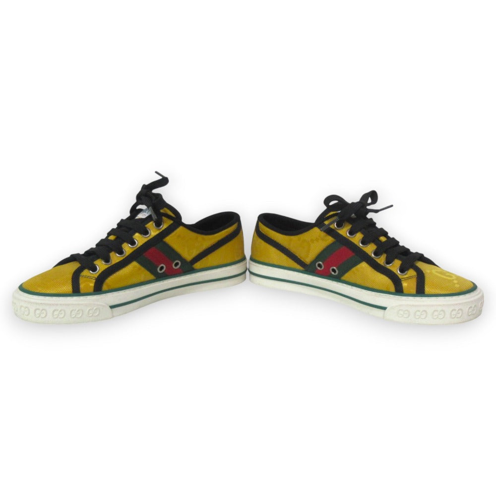 Gucci Tennis 1977 GG Canvas Low Top Sneakers